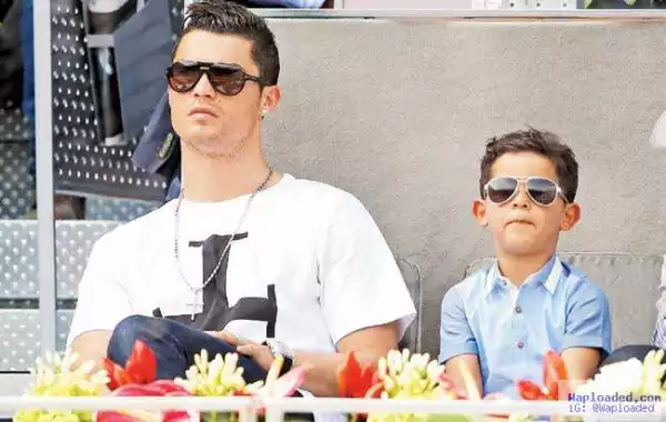 I Want My Son To Be A Footballer Like Me – C. Ronaldo Reveals